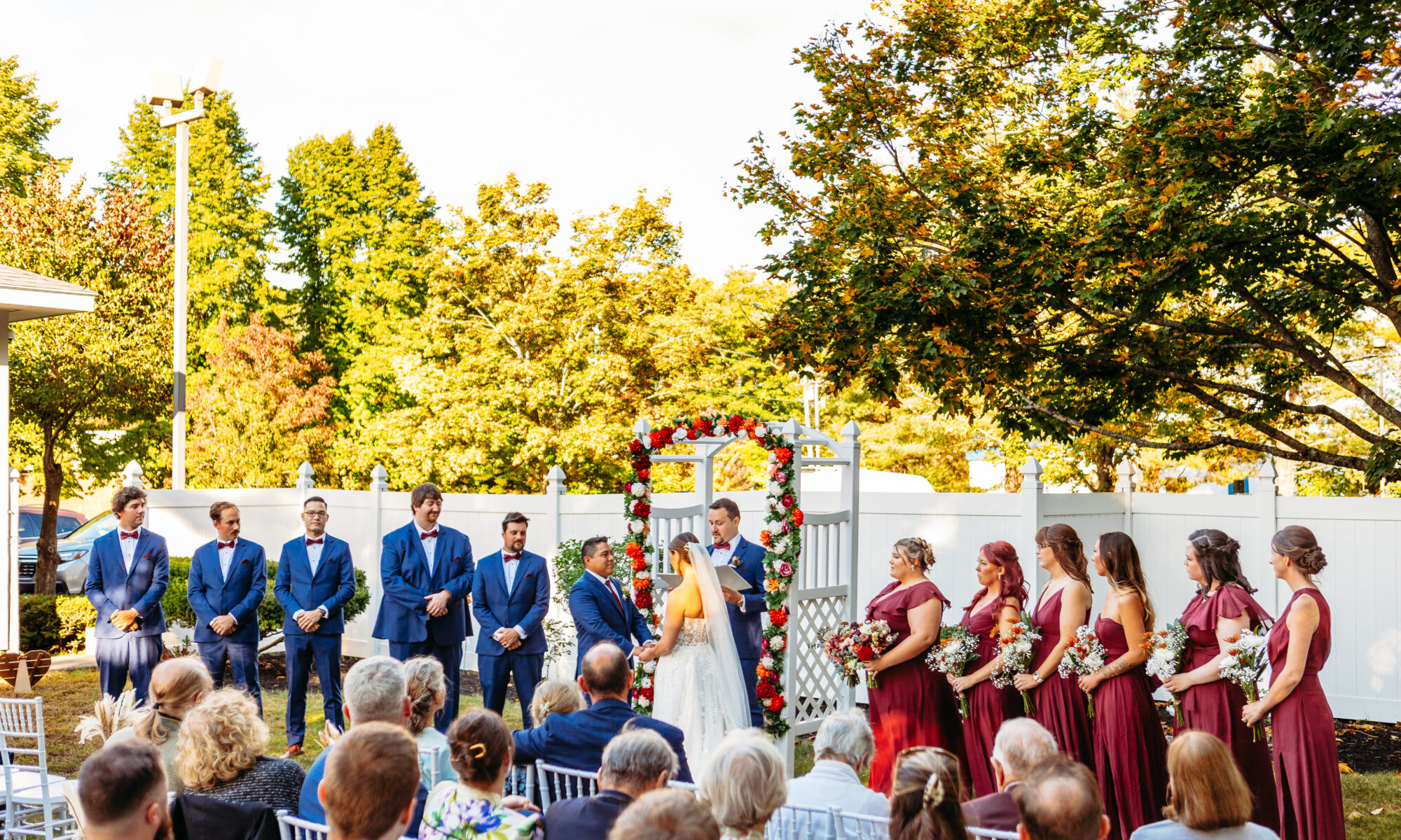 courtyard ceremony